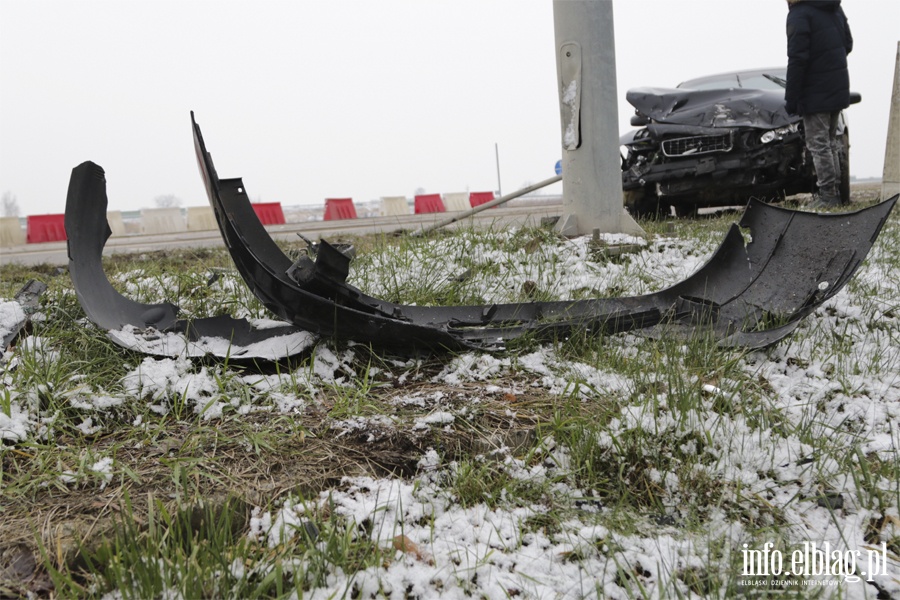 Wypadek na DK 7 w Kazimierzowie na skrzyowaniu Helenowo - Marzcino, fot. 13